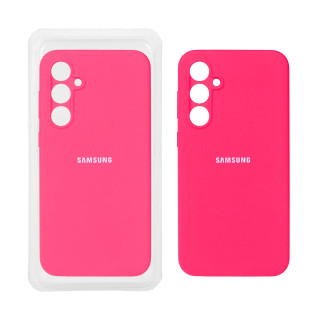 قاب سیلیکونی پاک کنی اورجینال درجه یک Samsung Galaxy S23 FE صورتی فانتزی