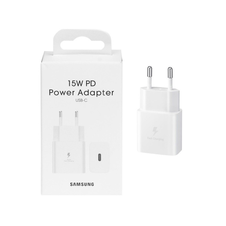 شارژر دیواری فست و PD تک پورت SAMSUNG مدل T1510 15W - سفید