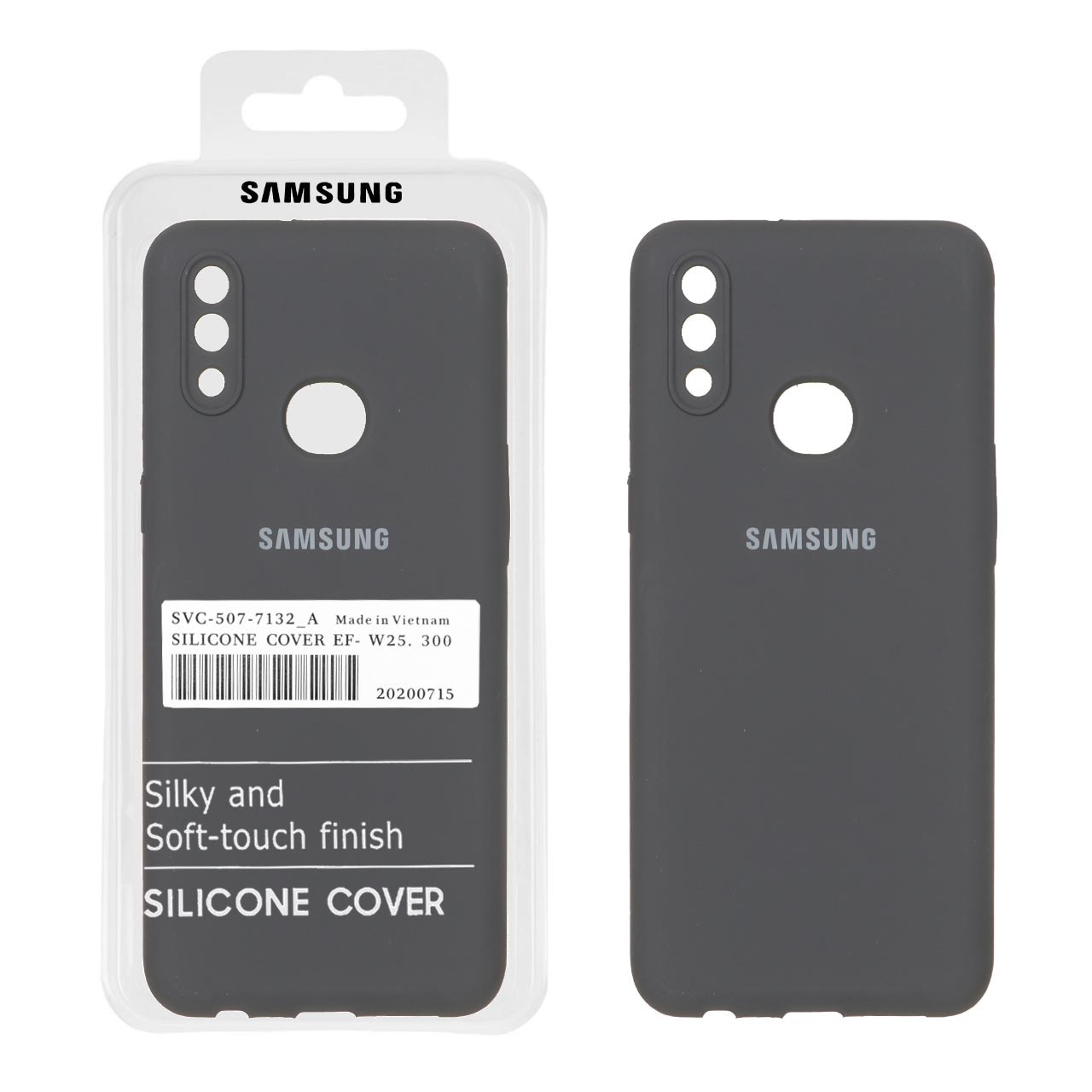 قاب سیلیکونی پاک کنی اورجینال درجه یک Samsung Galaxy A21S - نوک مدادی (پک دار)