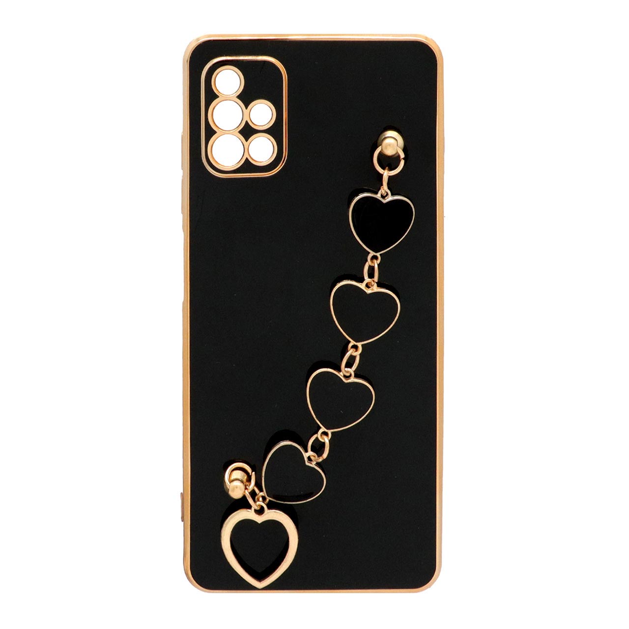 قاب My Case دستبند قلبی Samsung A51 / M40S - مشکی