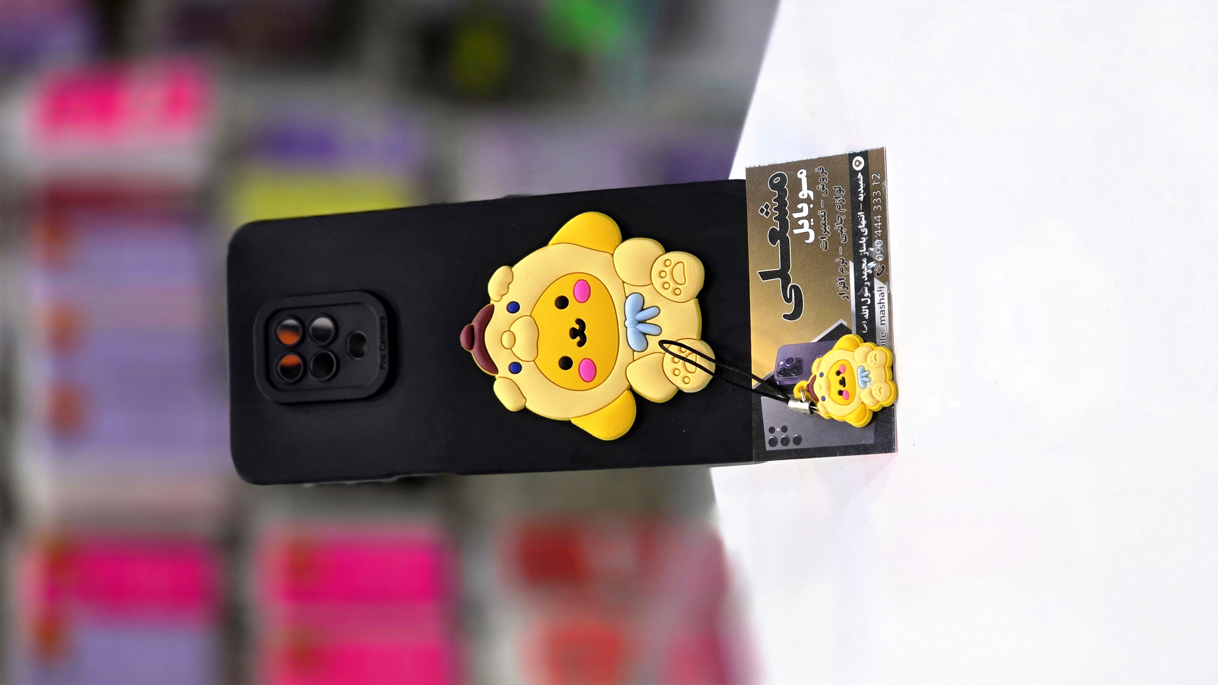 قاب عروسک برجسته آویز دار Xiaomi Redmi Note 9S / Redmi Note 9 Pro / Redmi Note 9 Pro Max