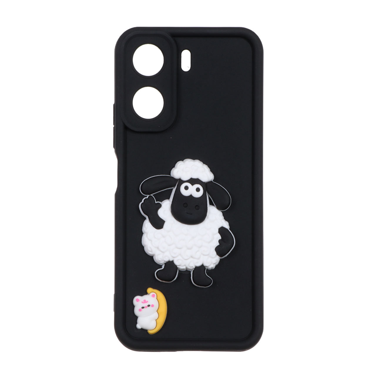 قاب Solid Case عروسکی برجسته Xiaomi Redmi 13C / Poco C65