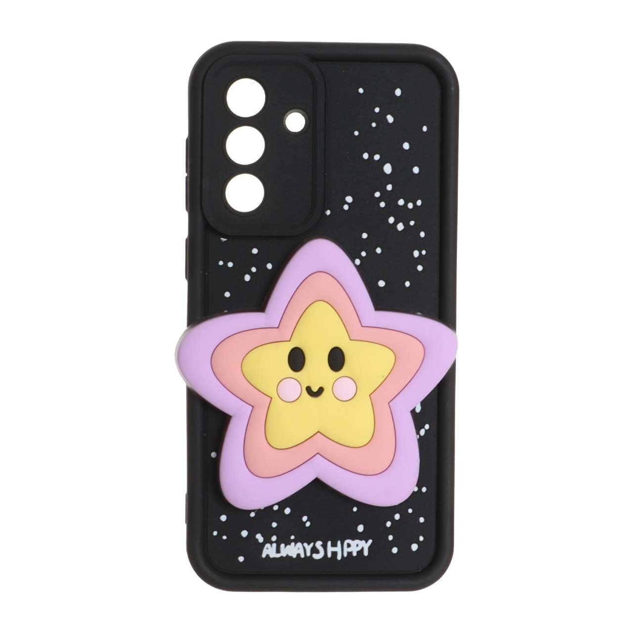 قاب Solid Case عروسک برجسته چراغ دار Samsung Galaxy A56 / A36
