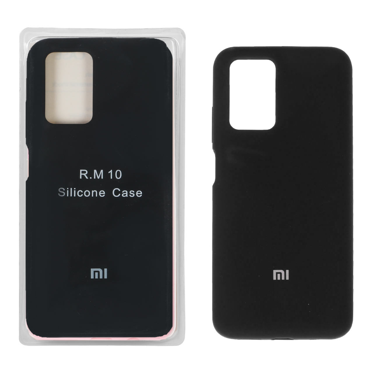 قاب سیلیکونی پاک کنی Xiaomi Redmi 10 / Redmi 10 Prime - مشکی (پک دار)