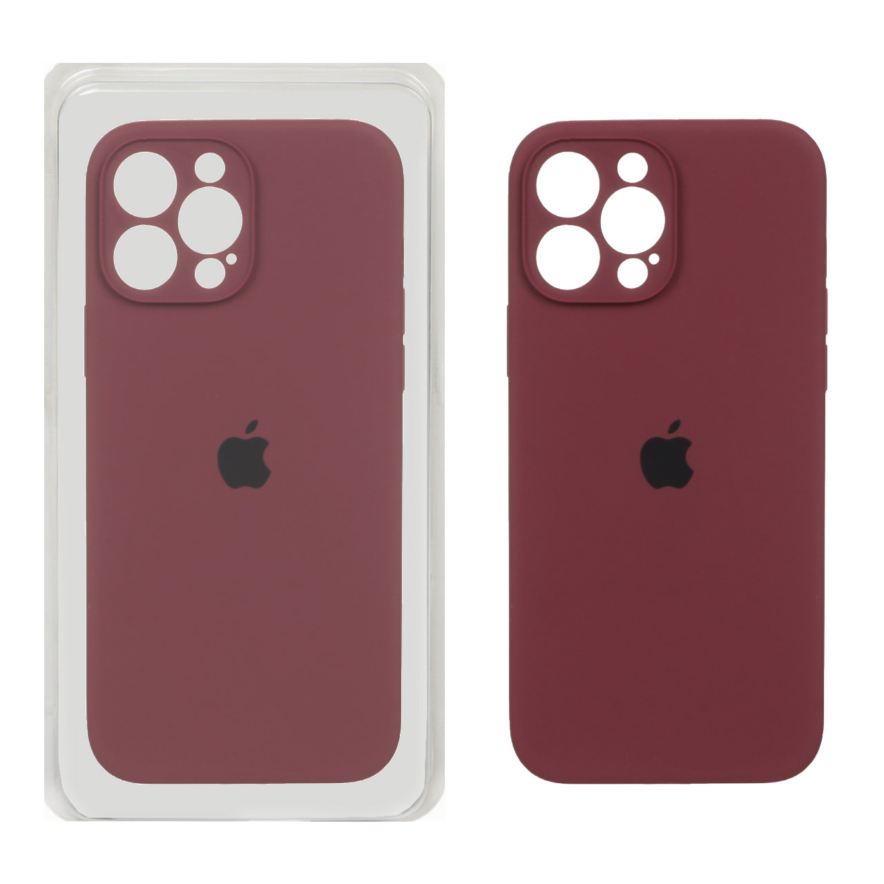 قاب سیلیکونی پاک کنی محافظ لنزدار اورجینال Apple iPhone 13 Pro Max - صورتی فانتزی (پک اصلی)