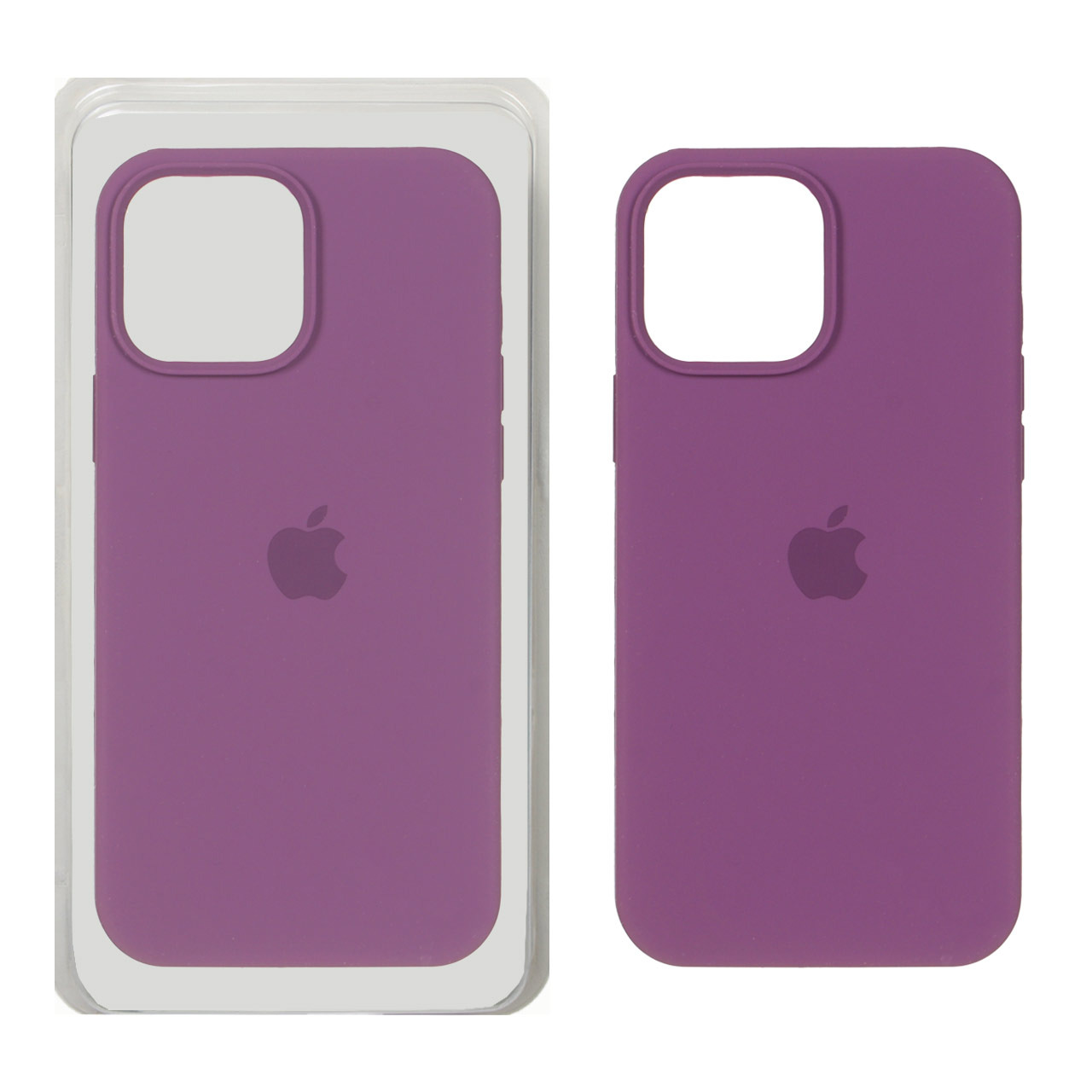 قاب سیلیکونی پاک کنی اورجینال Apple iPhone 13 Pro Max - ارغوانی (پک اصلی)