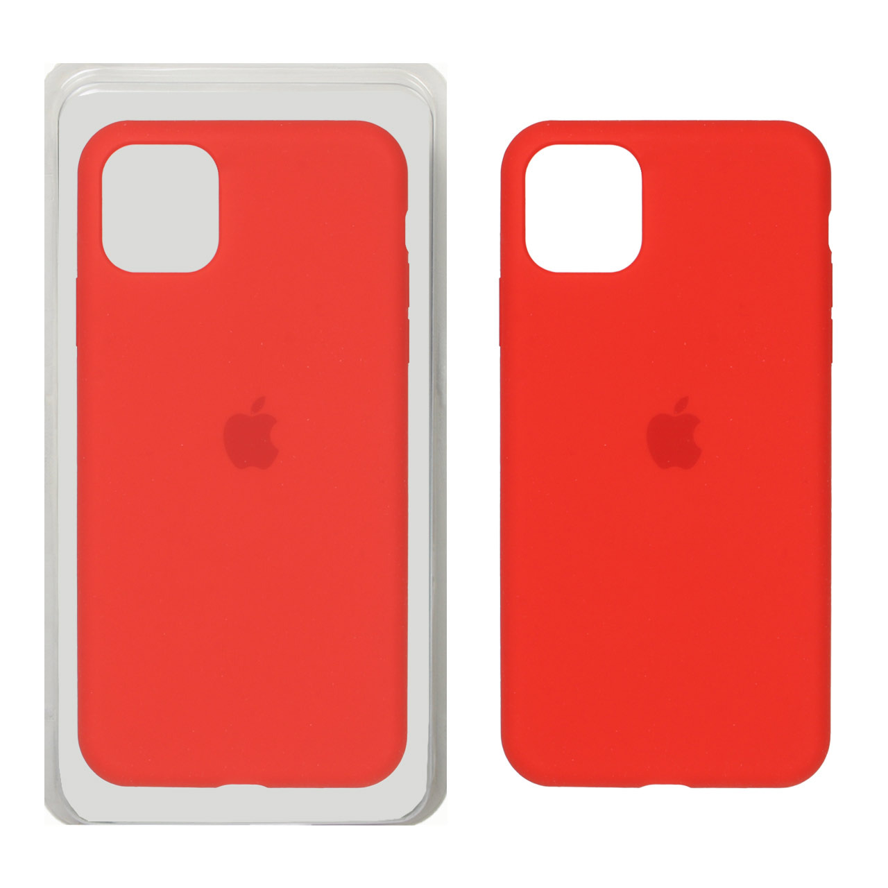 قاب سیلیکونی پاک کنی اورجینال Apple iPhone 11 Pro Max - قرمز (پک اصلی)