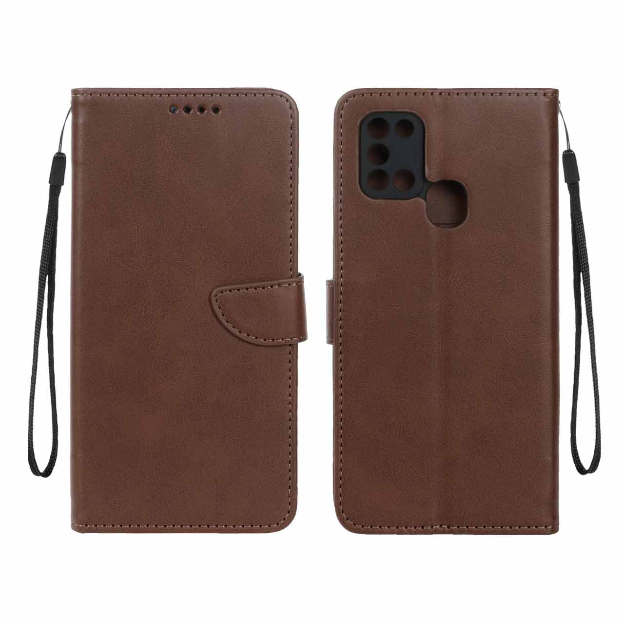 کیف موبایل مگنتی Samsung A21S - قهوه ای