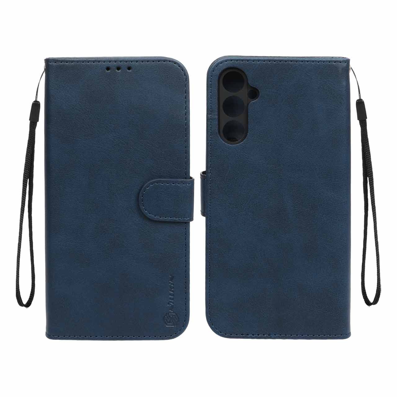 کیف موبایل مگنتی Nillkin مدل Samsung Galaxy A24 - سرمه ای