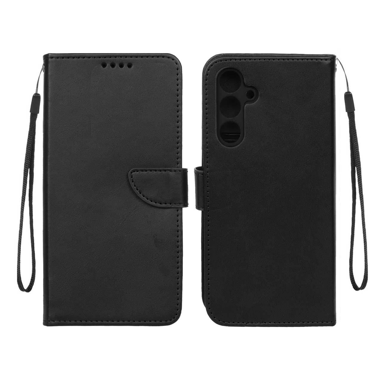 کیف چرمی موبایل مگنتی Samsung Galaxy A25 5G - مشکی