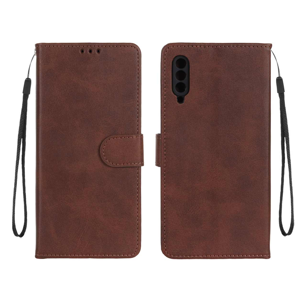 کیف موبایل مگنتی Samsung A30S / A50S / A50 - قهوه ای