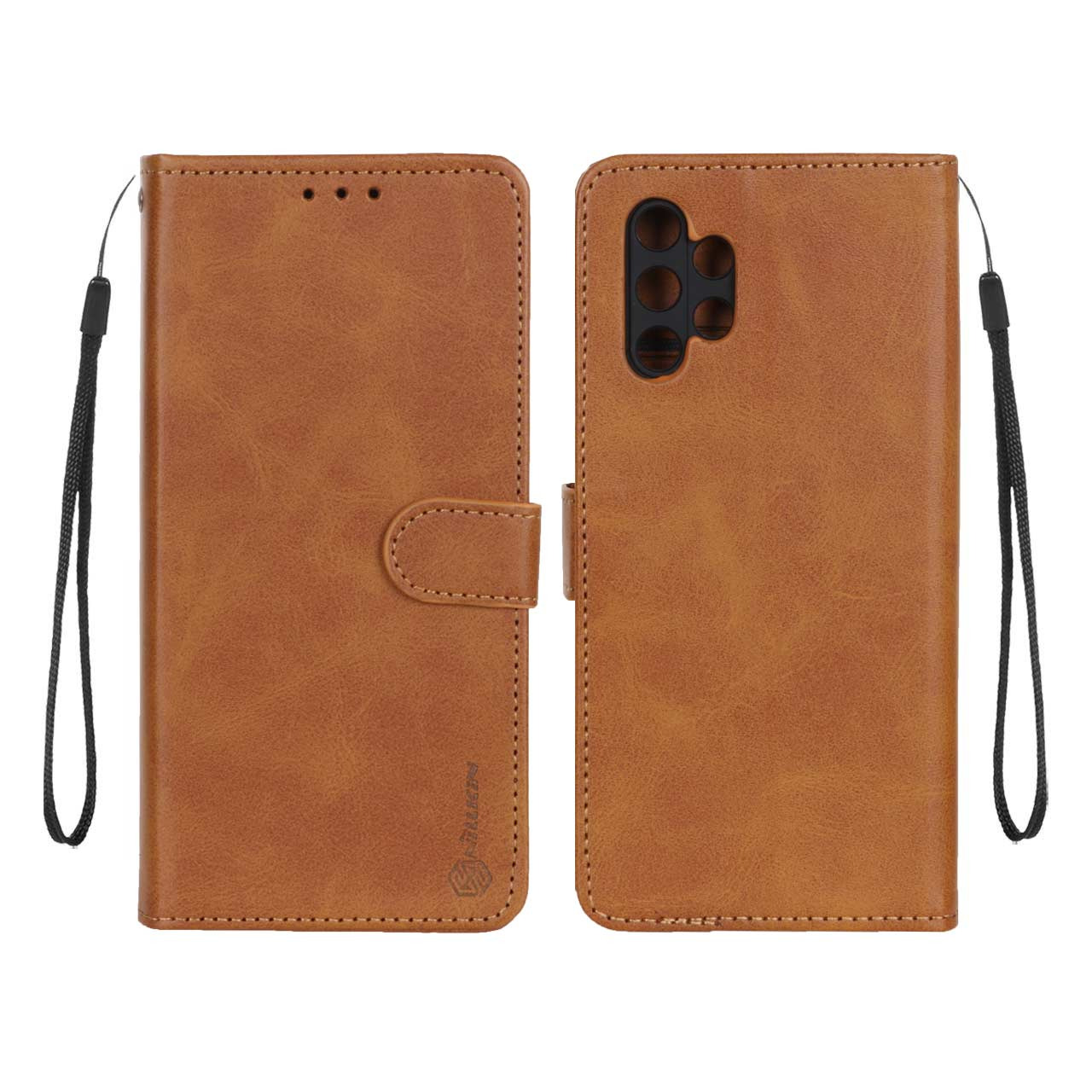 کیف موبایل مگنتی Nillkin مدل Samsung A32-4G - عسلی