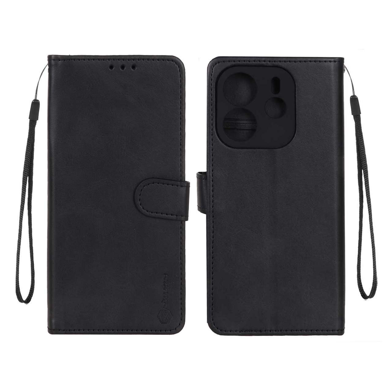 کیف موبایل مگنتی Nillkin مدل Xiaomi Redmi Note 14 4G - مشکی