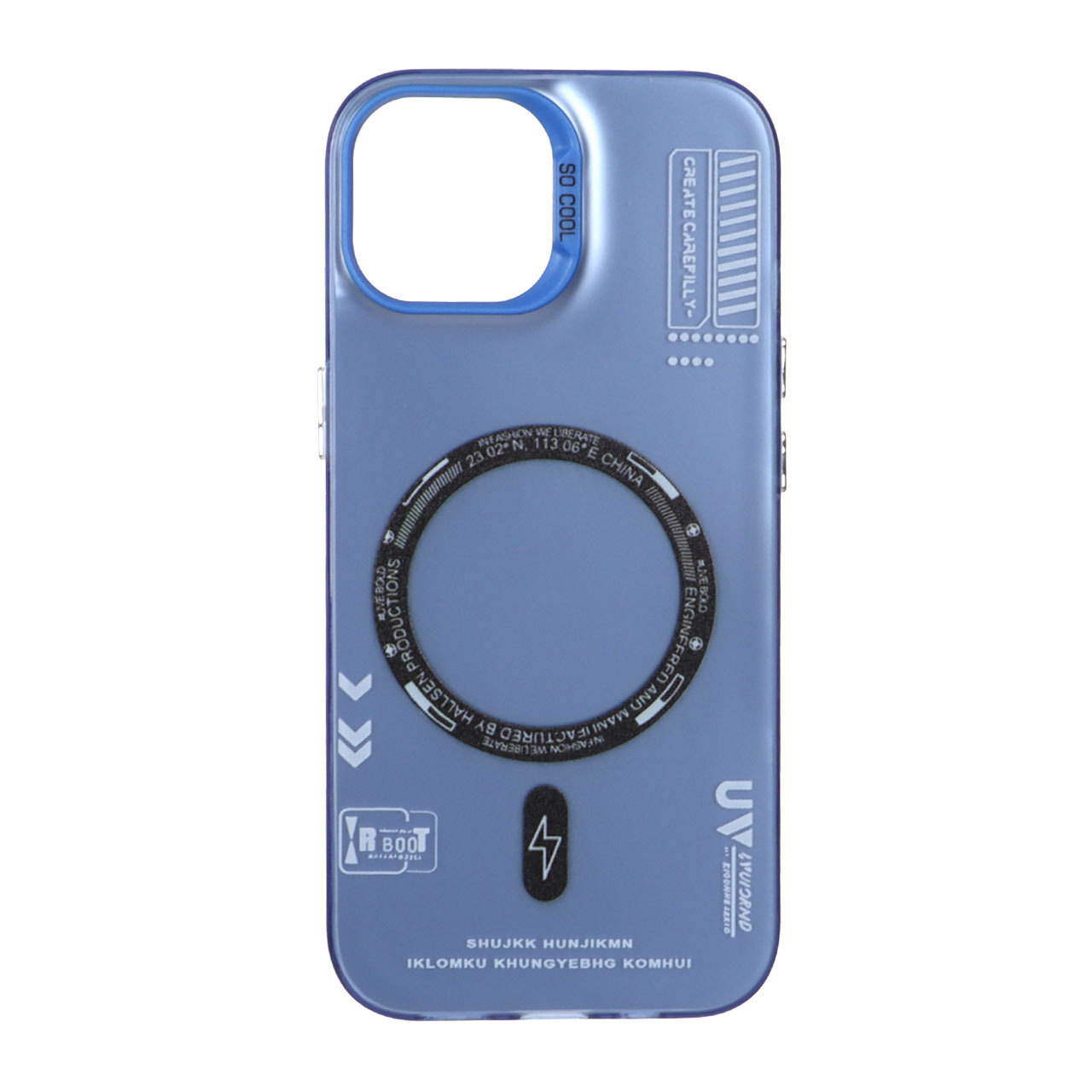 قاب SO COOL طرح مگ سیف RT مدل Apple iPhone 11 - آبی