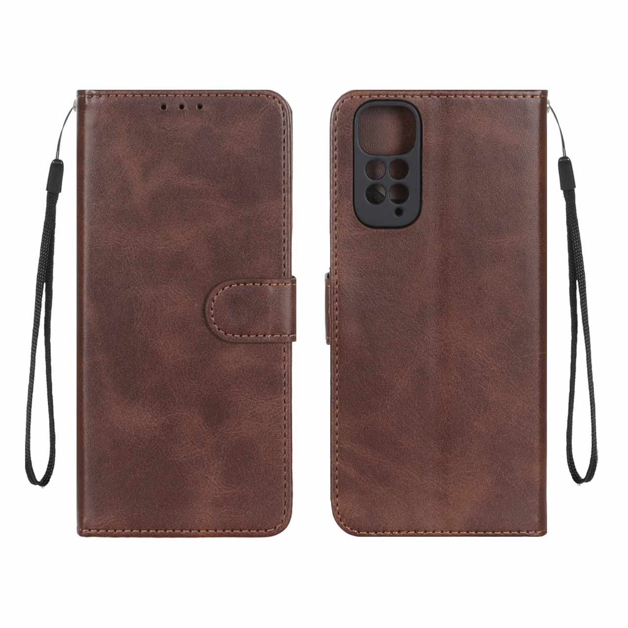کیف موبایل مگنتی Xiaomi Redmi Note 11 4G / Redmi Note 11S - قهوه ای