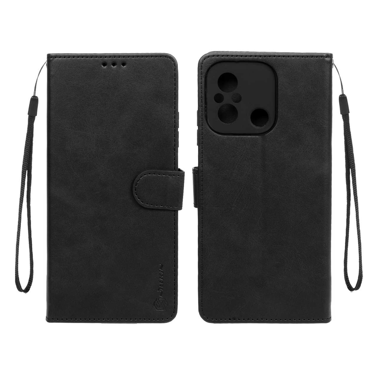 کیف موبایل مگنتی Nillkin مدل Xiaomi Redmi 12C / Redmi 11A / Poco C55 - مشکی