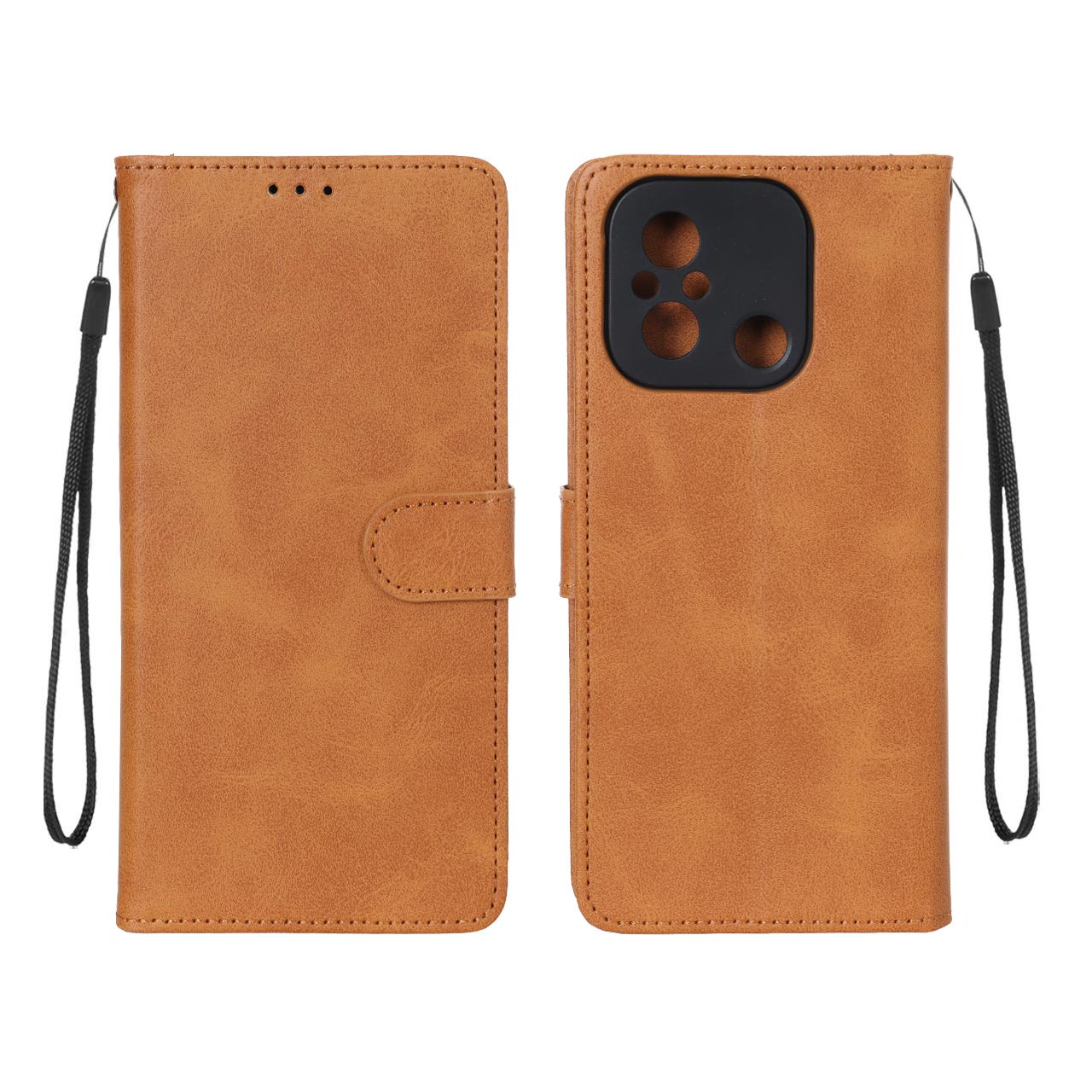 کیف موبایل مگنتی Nillkin مدل Xiaomi Redmi 12C / Redmi 11A / Poco C55 - عسلی