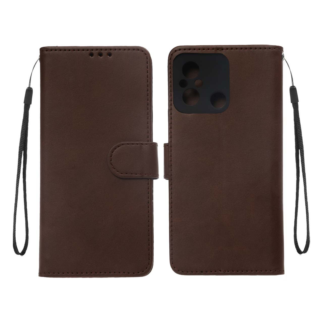 کیف موبایل مگنتی Nillkin مدل Xiaomi Redmi 12C / Redmi 11A / Poco C55 - قهوه ای