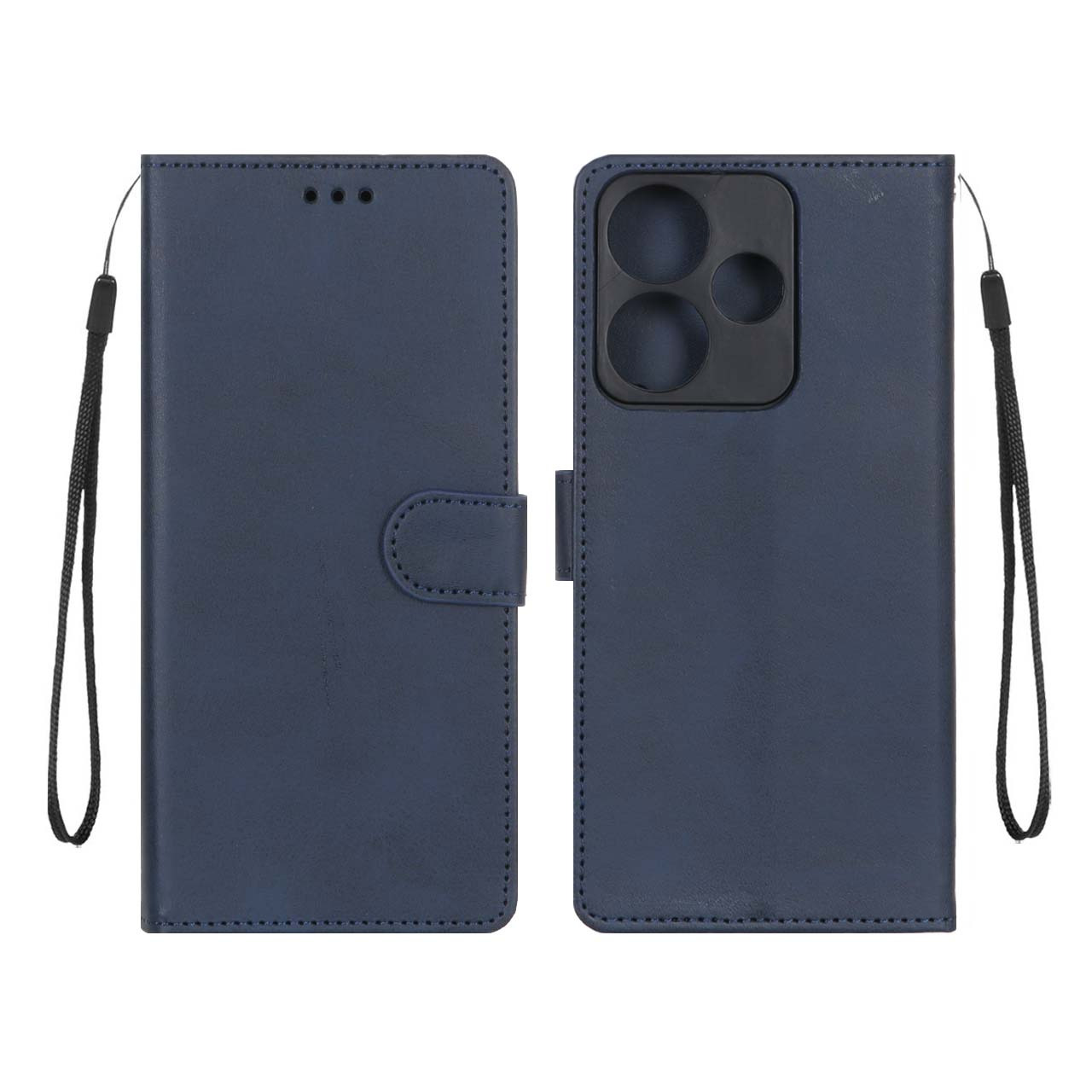کیف موبایل مگنتی درجه یک MNC مدل Xiaomi Redmi 13X / Redmi 13 4G / Poco M6 4G - سرمه ای تیره