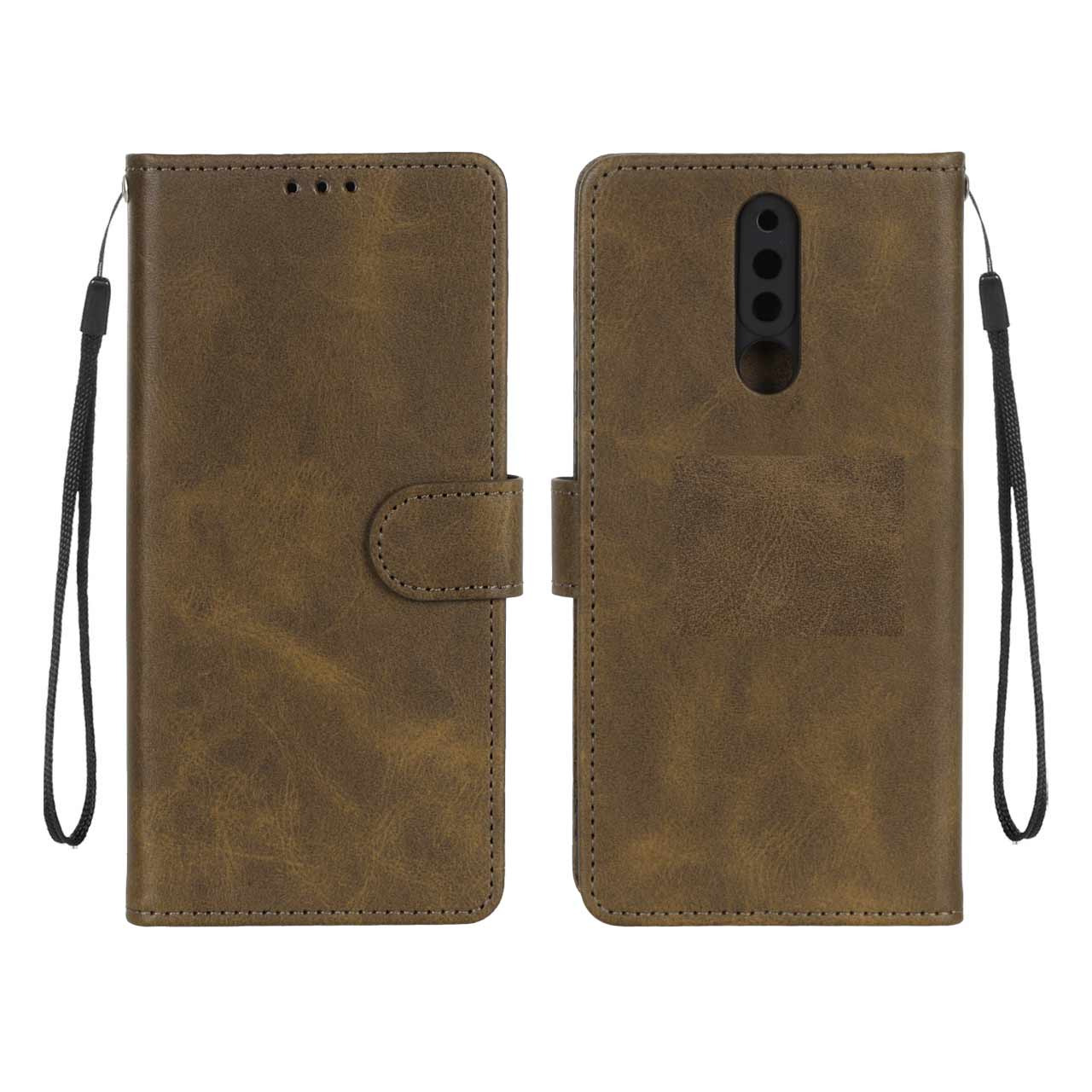 کیف موبایل مگنتی درجه یک MNC مدل Xiaomi Redmi 8 - سبز زیتونی