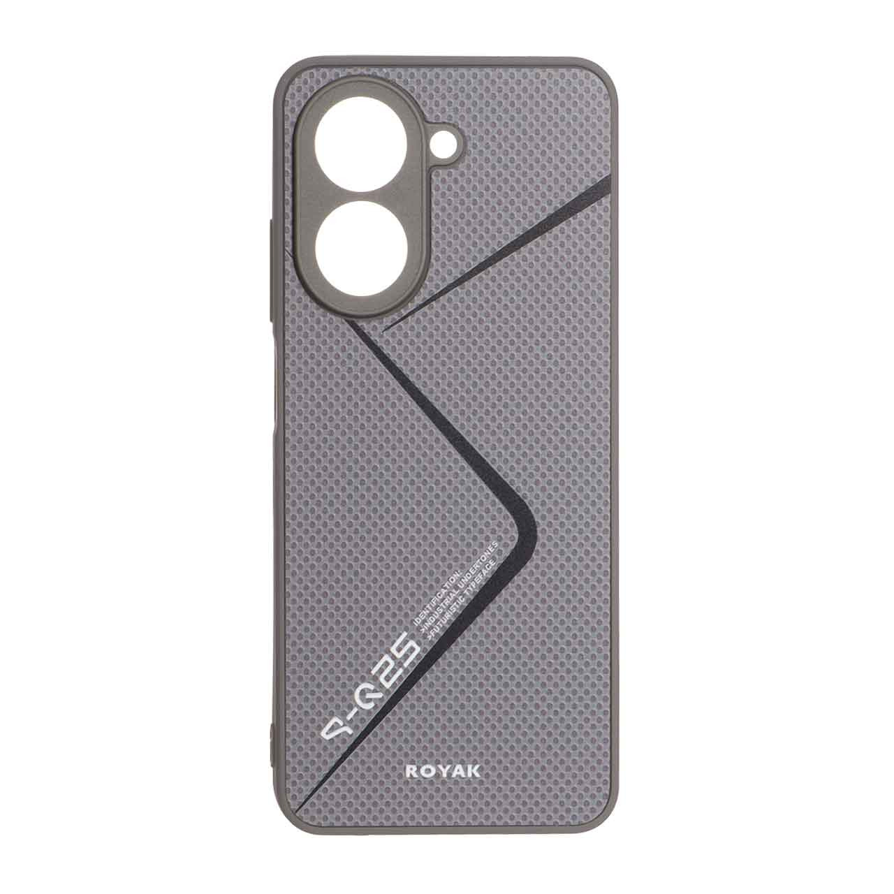 قاب Royak سوزنی Xiaomi Redmi A5 / Poco C71 - طوسی