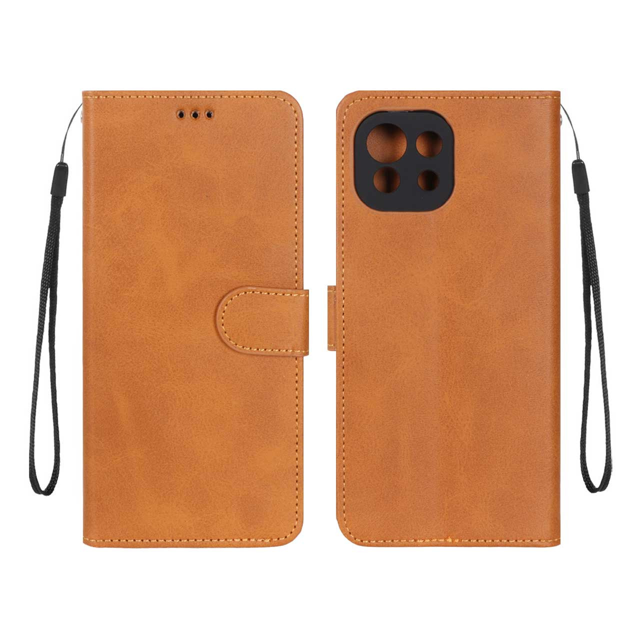 کیف موبایل مگنتی Xiaomi Mi 11 Lite - عسلی