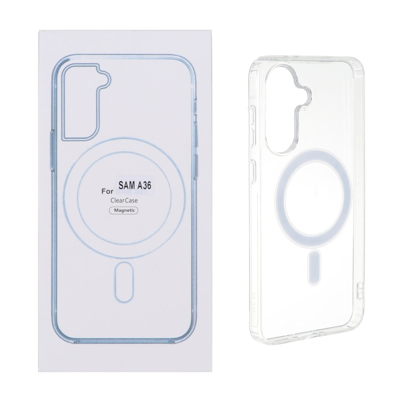 قاب شفاف Samsung Galaxy A56 / A36 با قابلیت شارژ MagSafe (پک دار) - MPS