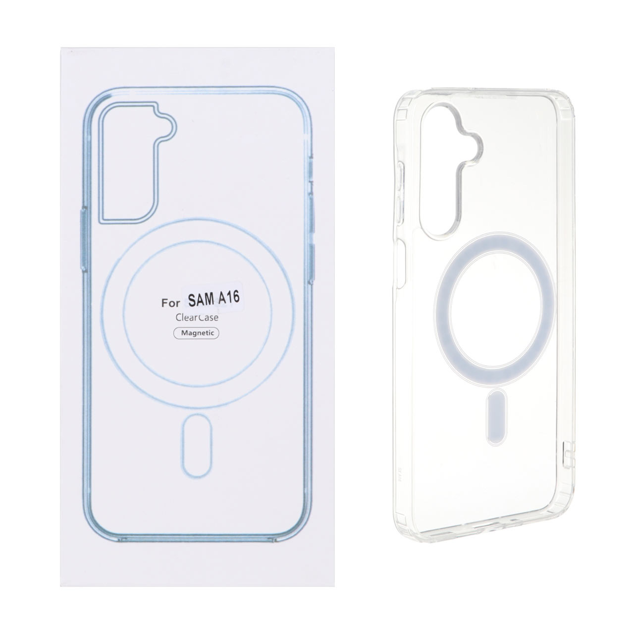 قاب شفاف Samsung Galaxy A16 با قابلیت شارژ MagSafe (پک دار)