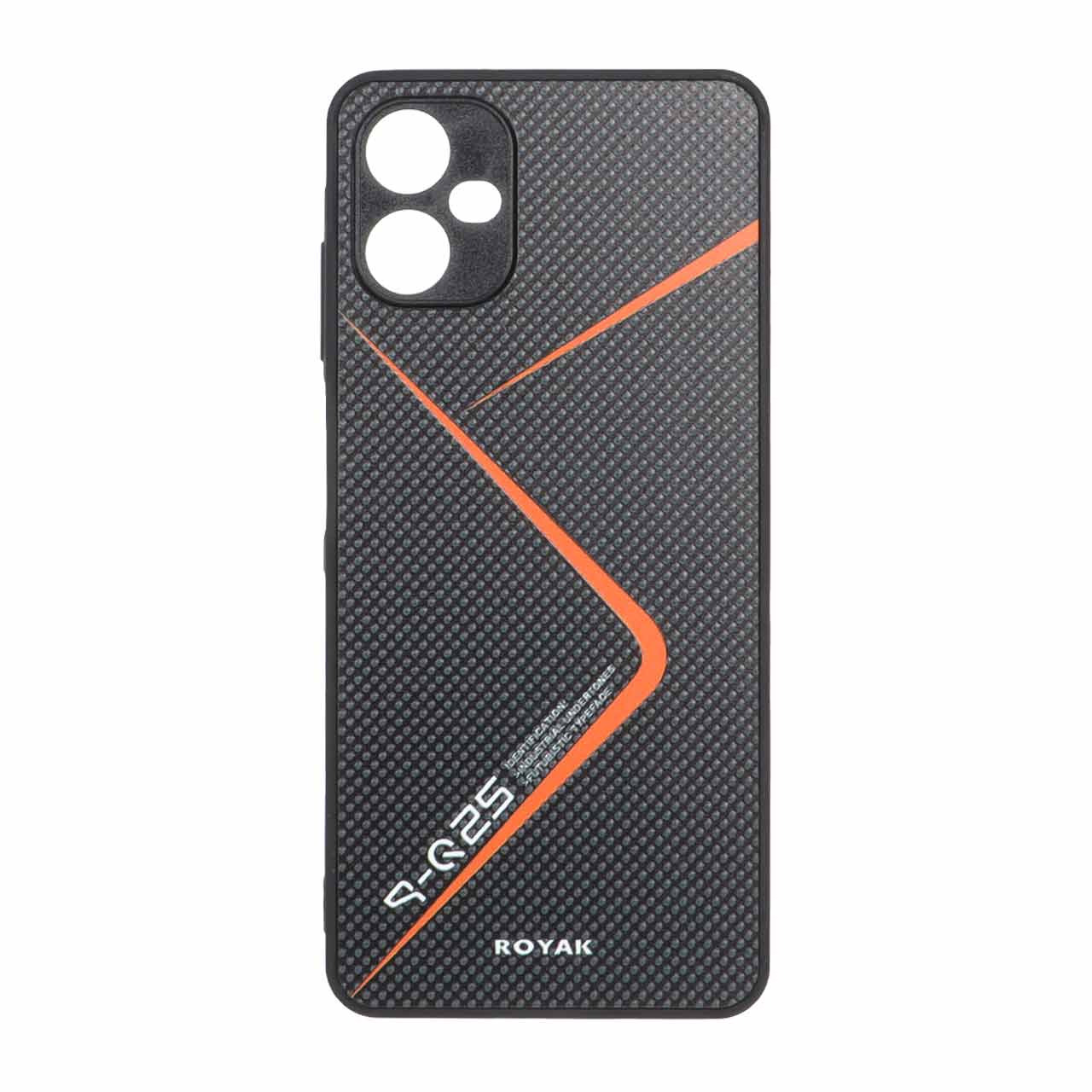 قاب Royak سوزنی Samsung Galaxy A06 - مشکی