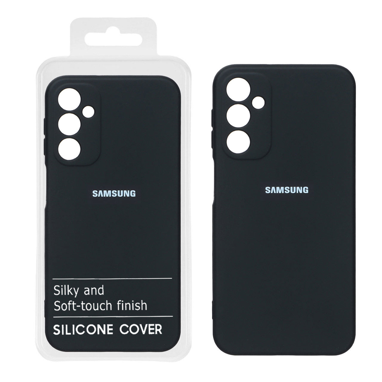 قاب سیلیکونی HighCopy مدل Samsung A24 - مشکی (پک دار)