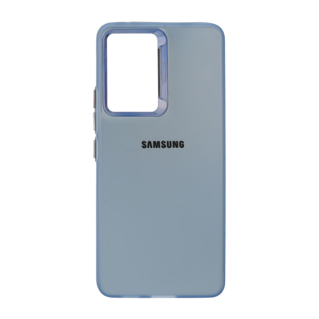قاب So Cool لنز متال لوگودار Samsung Galaxy A53 - آبی