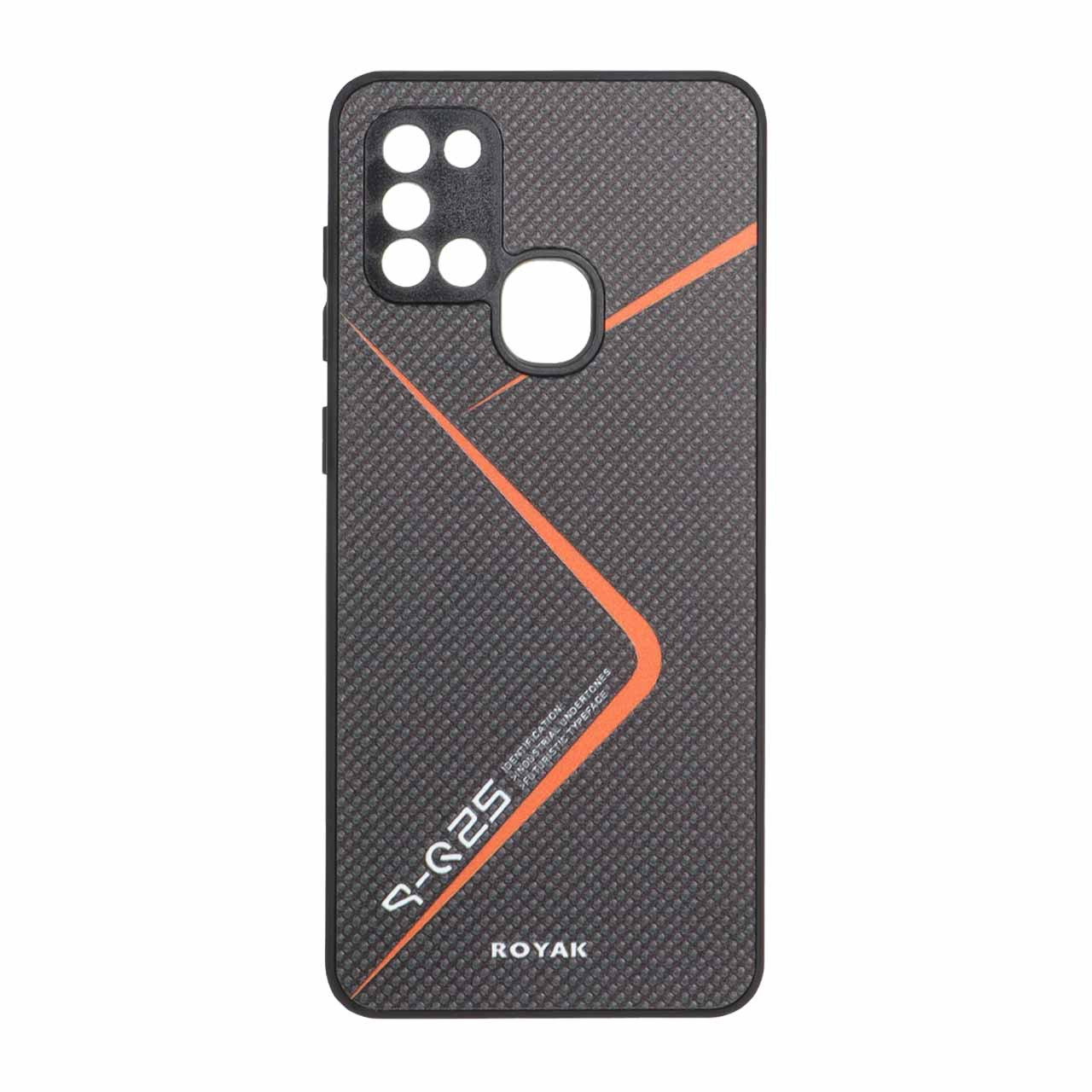 قاب Royak سوزنی Samsung Galaxy A21s - مشکی