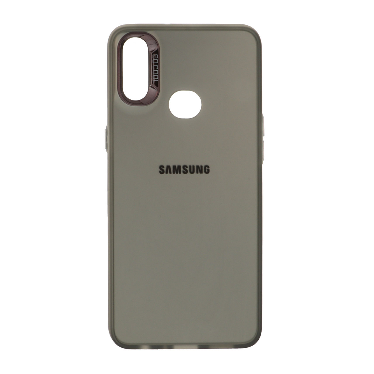 قاب So Cool لنز متال لوگودار Samsung Galaxy A10s - مشکی