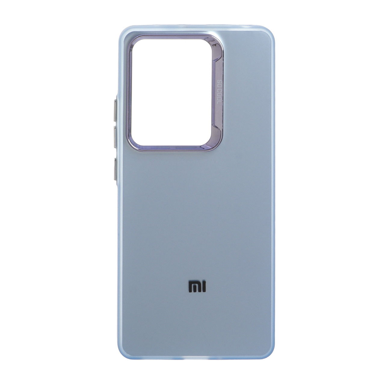 قاب So Cool لنز متال لوگودار Xiaomi Redmi Note 14S / Note 13 Pro 4G / Poco M6 Pro 4G - آبی