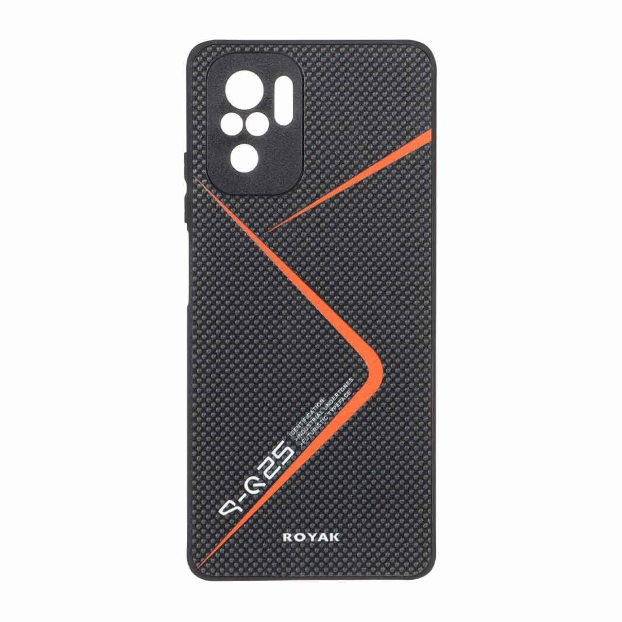قاب Royak سوزنی Xiaomi Redmi Note 10 4G / Redmi Note 10S / Poco M5S - مشکی