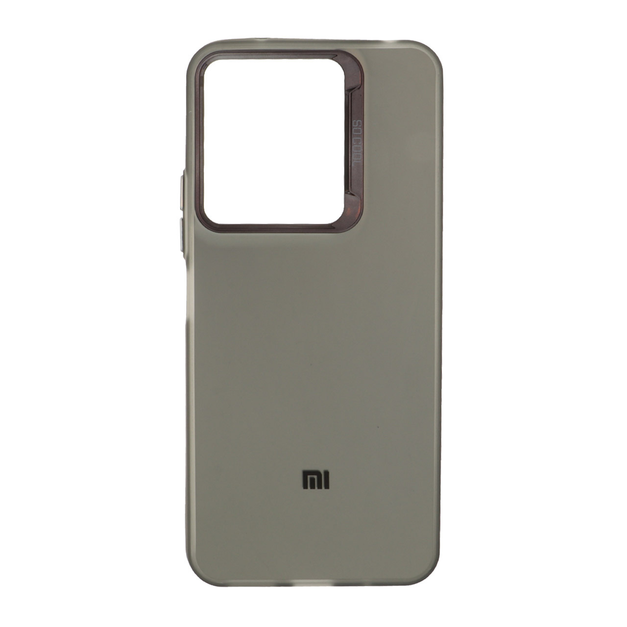قاب So Cool لنز متال لوگودار Xiaomi Redmi 13X / Redmi 13 4G / Poco M6 4G - مشکی