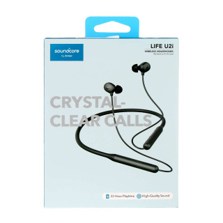 هندزفری گردنی ANKER مدل A3213H12 Life U2i (Upgraded) - مشکی (گارانتی 18ماهه حافظه طلایی ایستا)