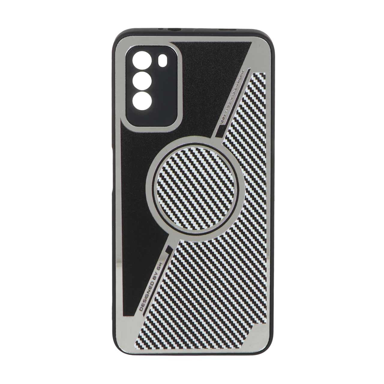 قاب GK هاشور آینه ای Xiaomi Poco M3