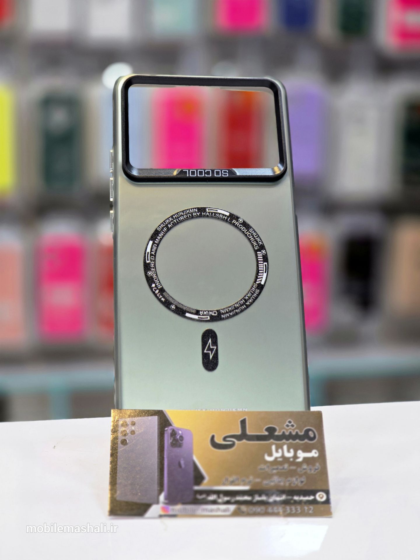 قاب SO COOL طرح مگ سیف Xiaomi Poco X6 Pro 5G / Redmi K70E - مشکی