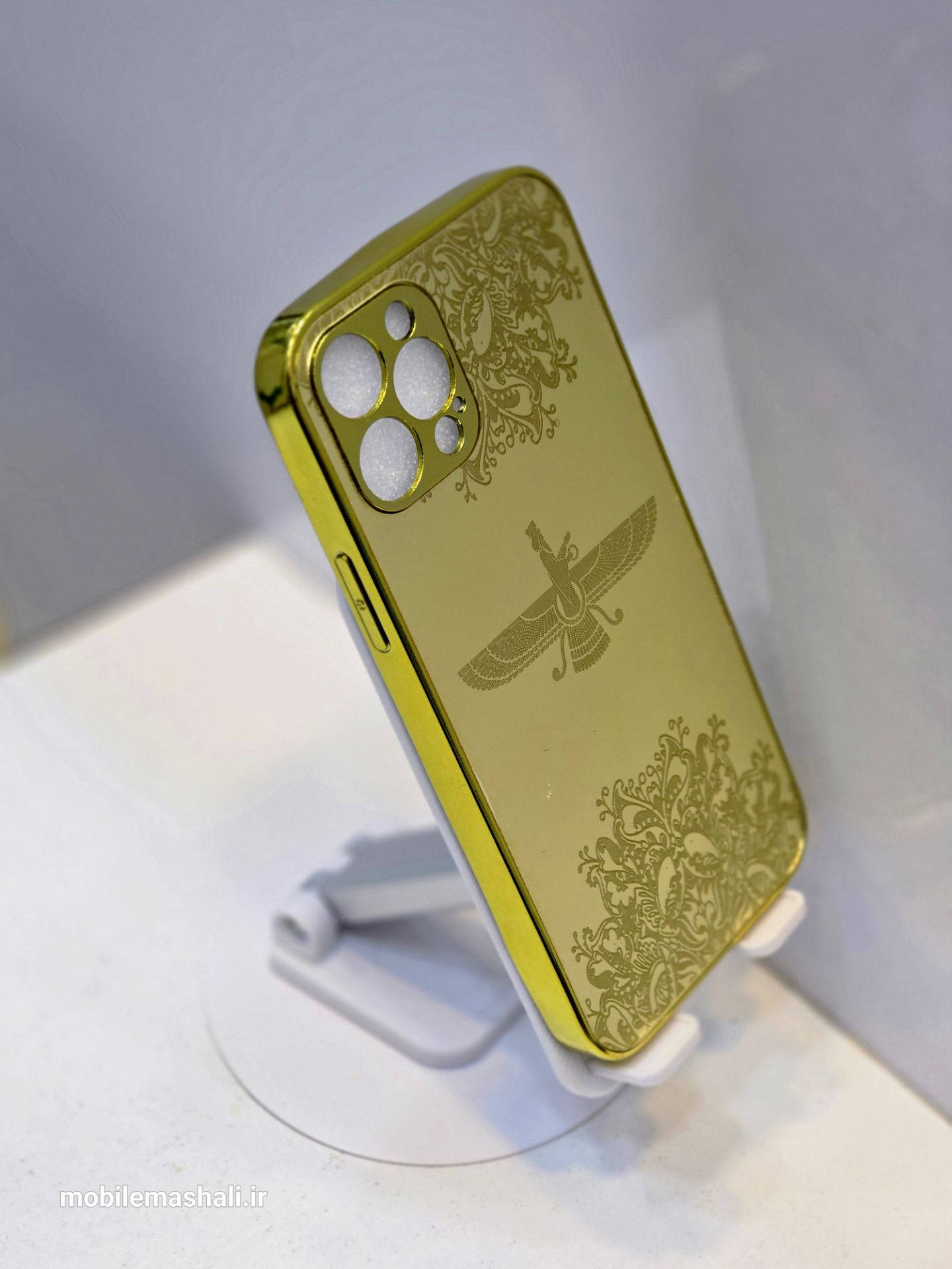 قاب طلایی آینه ای Apple iPhone 12 Pro