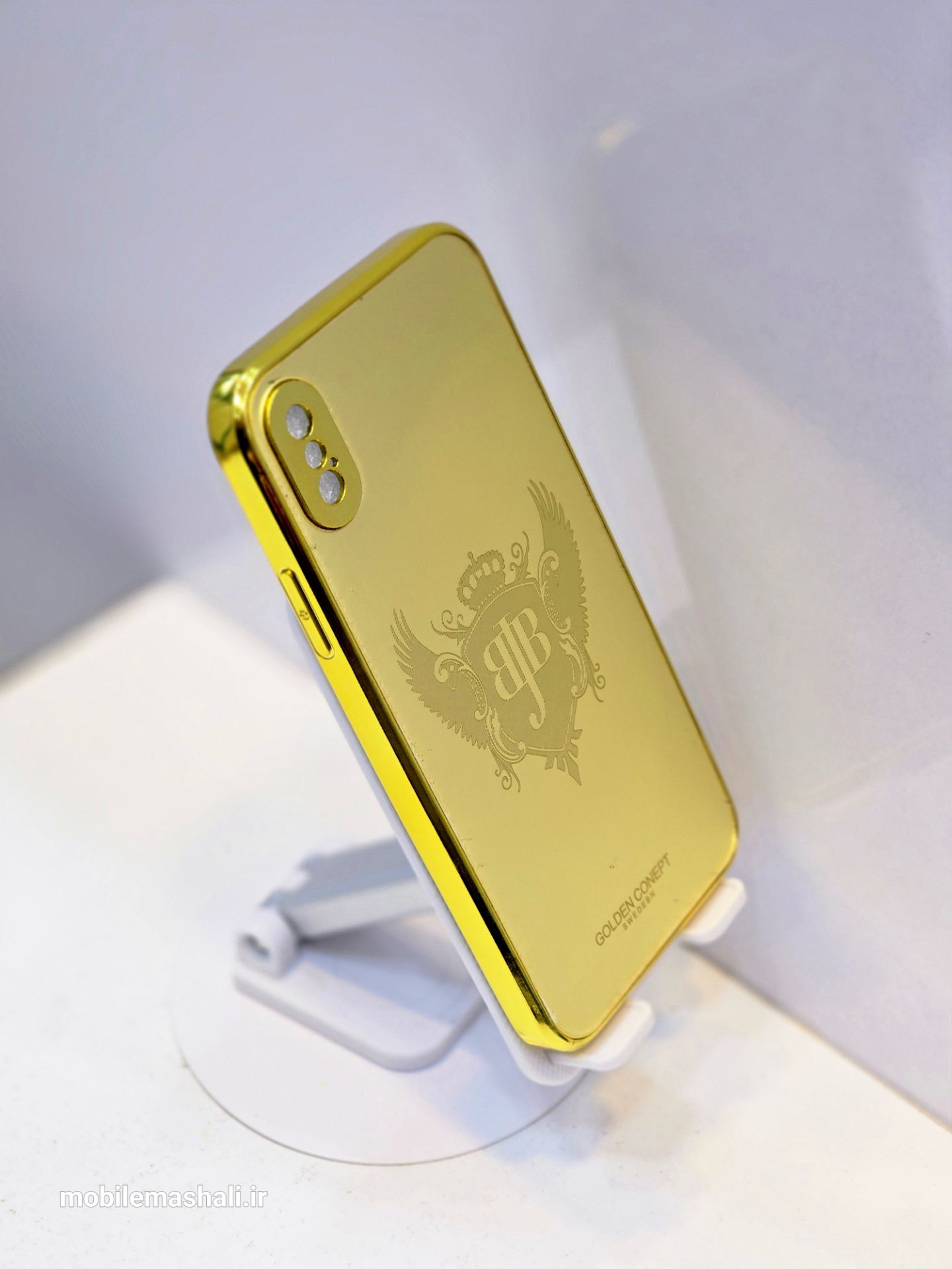 قاب طلایی آینه ای Apple iPhone X / iPhone XS