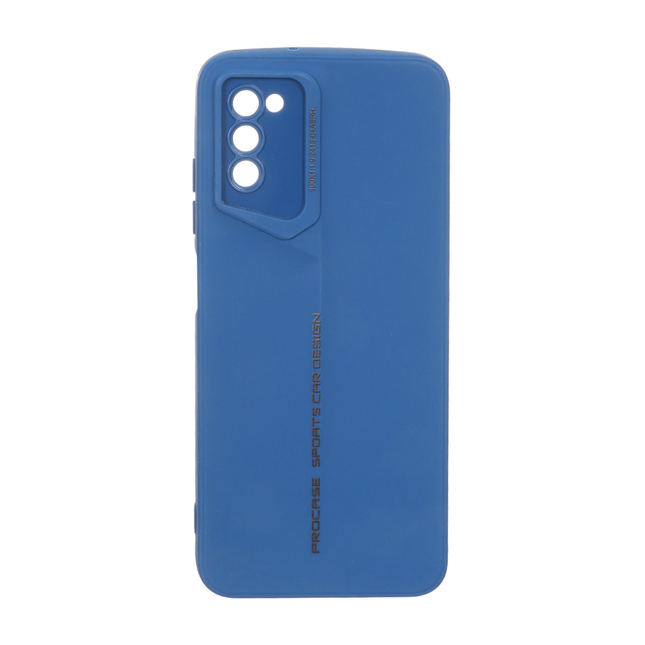 قاب ژله ای Sports Car Design مدل Samsung Galaxy A03s / A02s - آبی