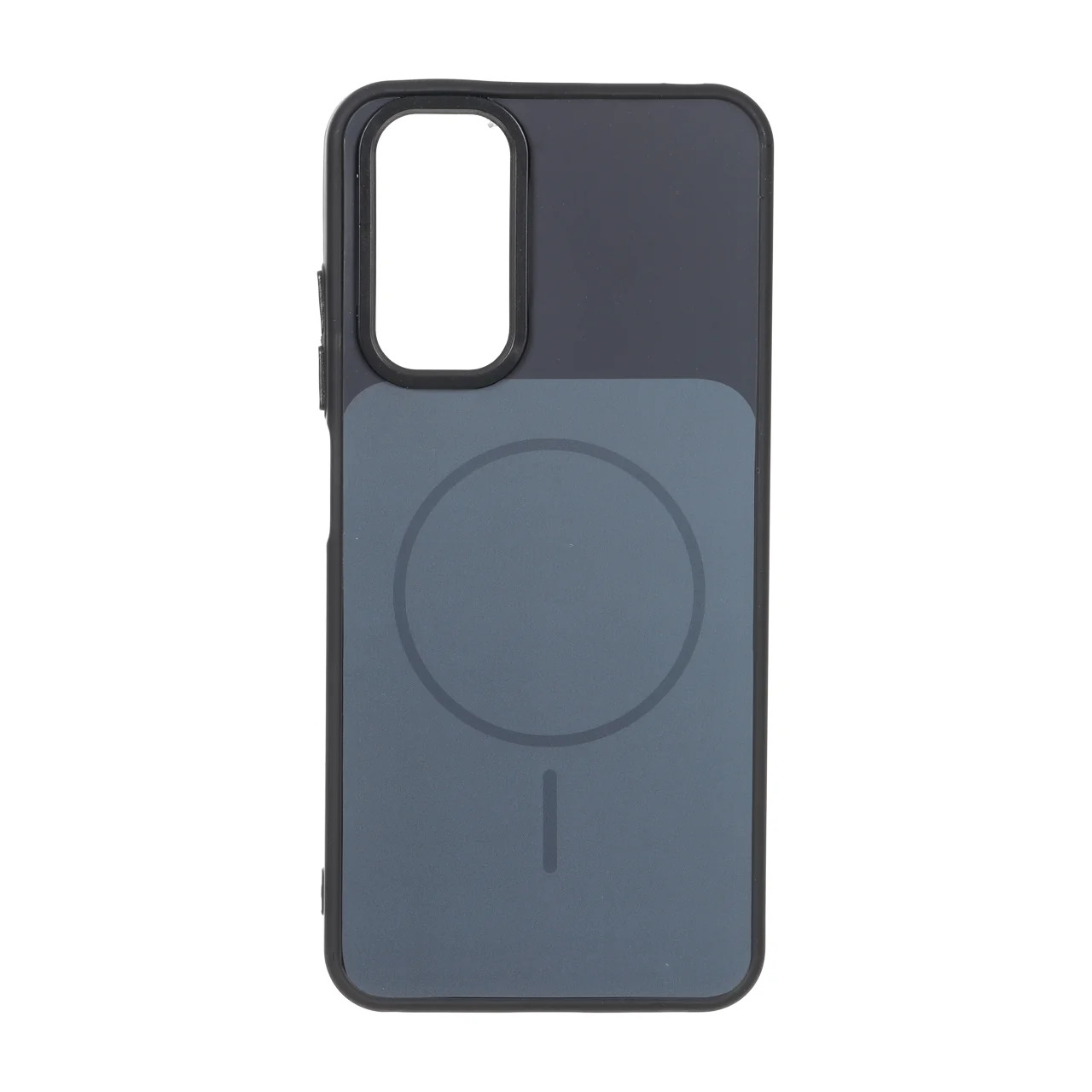 قاب مستطیلی طرح مگ سیف دور لنز برجسته Xiaomi Redmi Note 12S / Xiaomi Redmi Note 11 4G / Redmi Note 11S - خاکستری