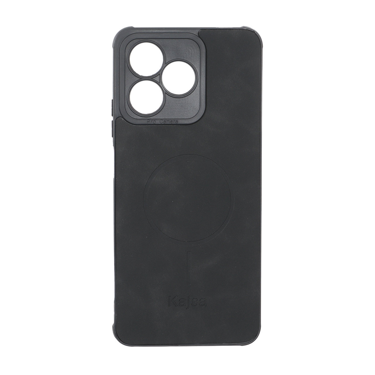 قاب جیر Kajsa طرح مگ سیف MNC مدل Realme C53 / C51 / Note 50 - مشکی