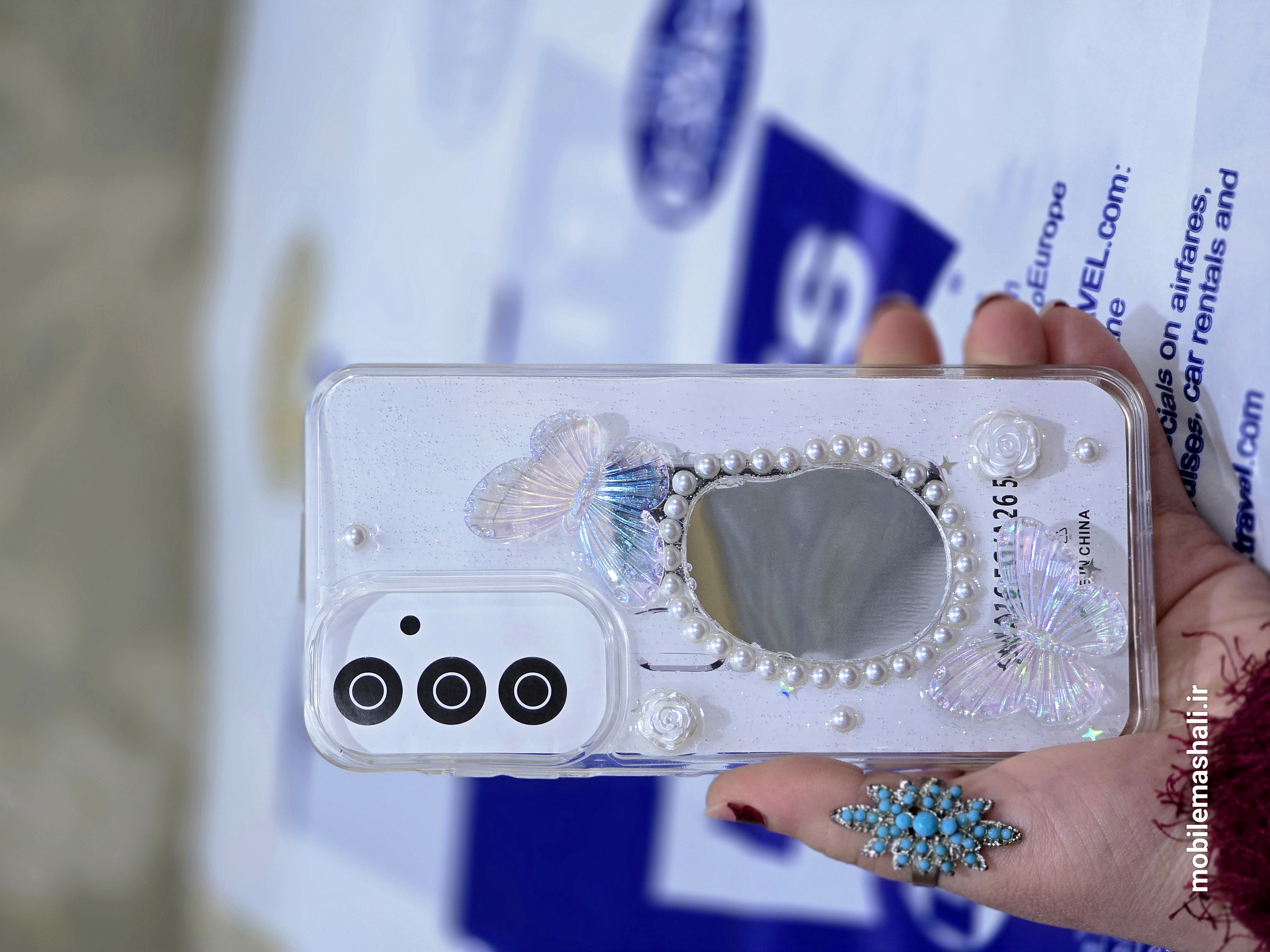 قاب ماربل شفاف آینه دار Samsung Galaxy A16