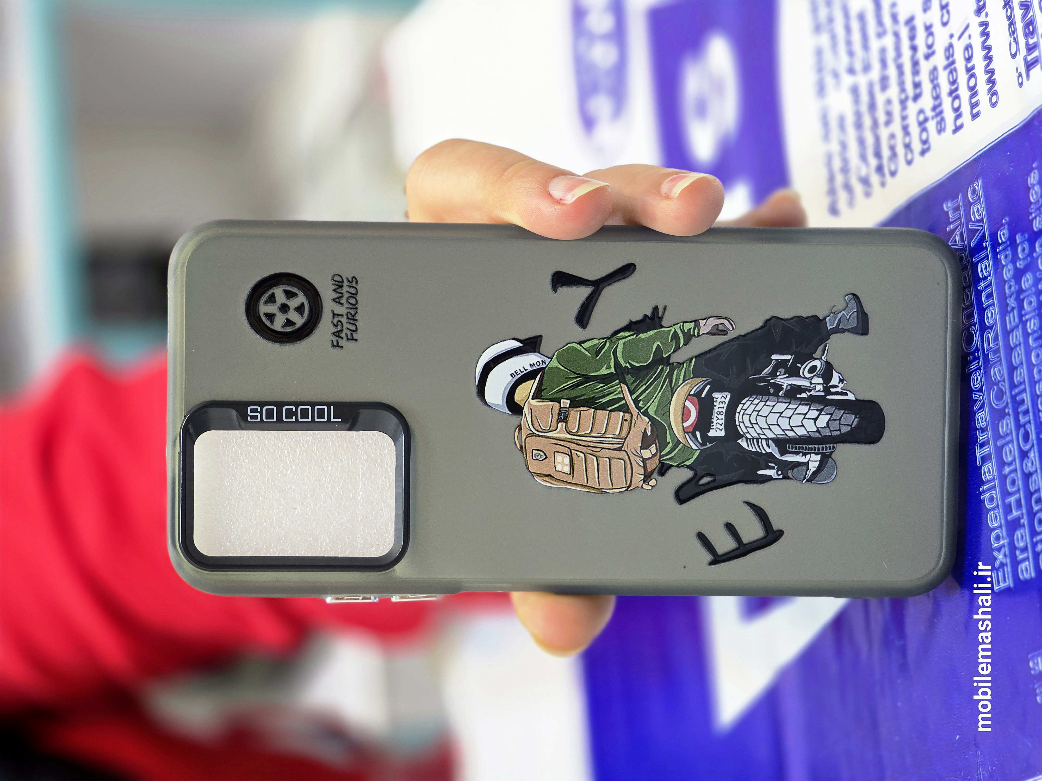 قاب SO COOL موتور سوار مدل Xiaomi Redmi Note 10 4G / Redmi Note 10S / Poco M5S