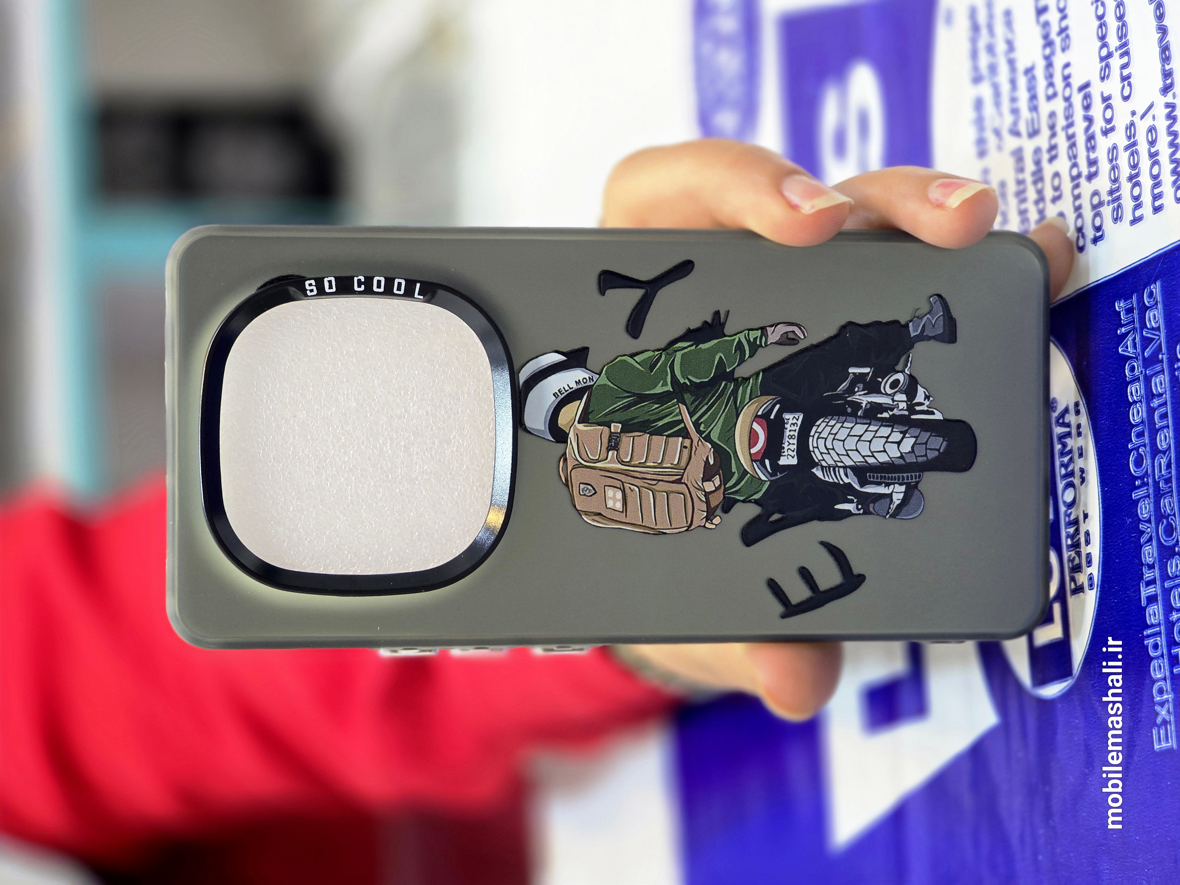 قاب SO COOL موتور سوار مدل Xiaomi Redmi Note 14 Pro 4G