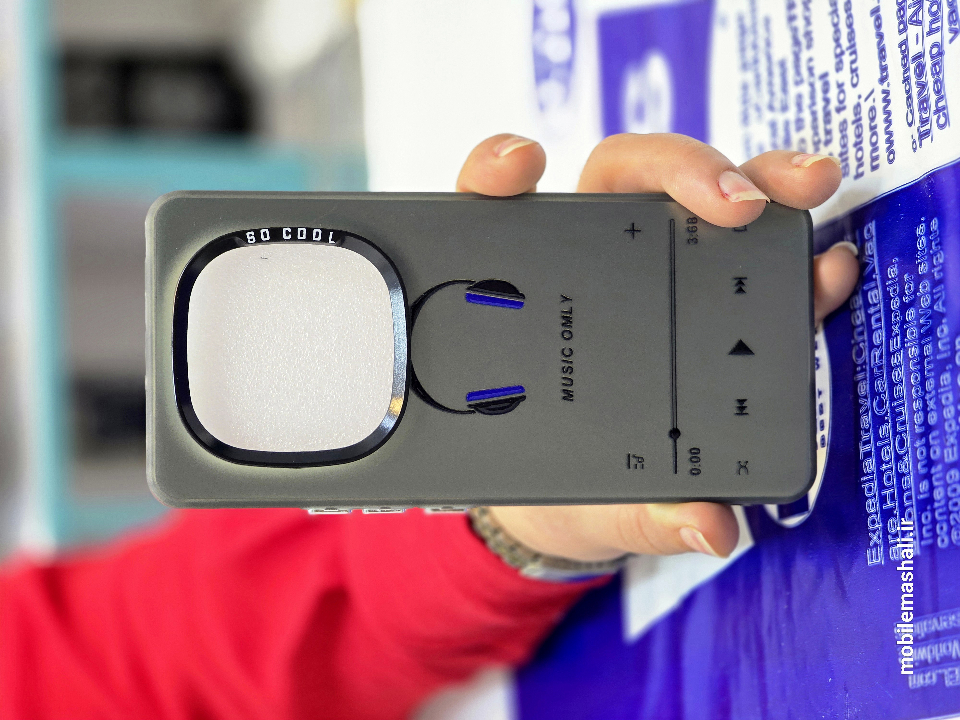 قاب SO COOL طرح هدفون مدل Xiaomi Redmi Note 14 Pro 4G
