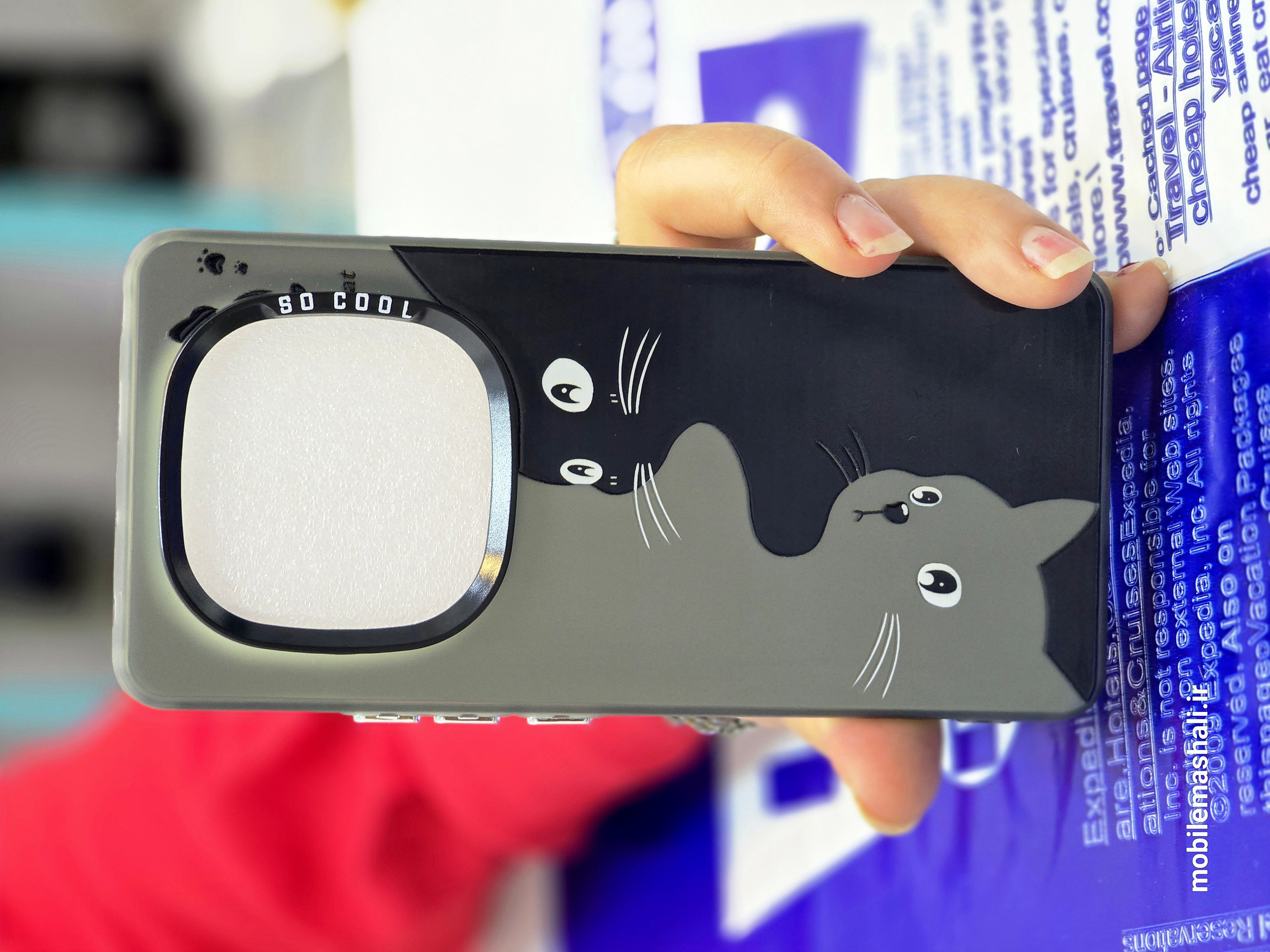 قاب SO COOL گربه سیاه مدل Xiaomi Redmi Note 14 Pro 4G