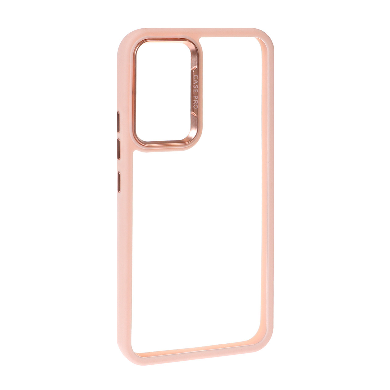 قاب Case Pro متال شفاف Samsung Galaxy A34 - گلبهی